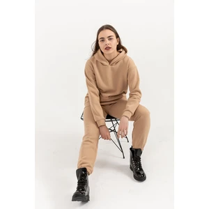 Kadın Kapşonlu Şık Eşofman Takımı Oversize