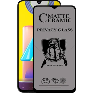 Kzy Samsung Galaxy M31 Tam Kaplayan Mat Seramik Nano Esnek Hayalet Ekran Koruyucu
