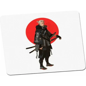 Panorama Ajans Samuray Karakter Çizimi Mouse Pad