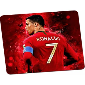 Panorama Ajans Futbolcu Cristiana Ronaldo Kırmızı Tasarım Mouse Pad