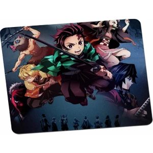 Panorama Ajans Demon Slayer Anime Netflix Çizgi Severlere Hediye Mouse Pad