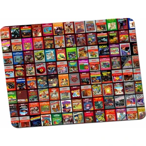 Panorama Ajans Nostalj Atari Kaset Oyunları Mouse Pad