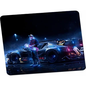 Panorama Ajans Geleceğe Dönüş Delorean Dmc Mouse Pad