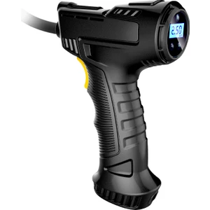 Dijital Ekranlı, LED Aydınlatmalı ve USB Şarjlı 120 W Taşınabilir Hava Kompresörü (Yurt Dışından)