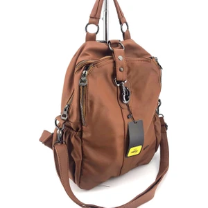 Just Polo Kadın Taba Sırt ve Omuz Çantası