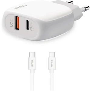 Kensa PW-200 Pd Typ-C Totyp-C Qc 3.0A 20W Hızlı Şarj Aleti