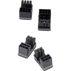 4-Pack Gpu 180 Derece Açı Adaptörü Masaüstü Grafik Kartı Için 6pin 8 Pin (Yurt Dışından)