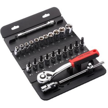 Ceta Form C00-25RH4 25 Parça 1/4” 6 Köşe Lokma Takımı Fiyatı