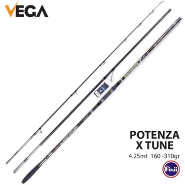Vega Potenza X-Tune 4,25 mt 160-310 gr Atarlı 3 Parça Surf Fiyatı