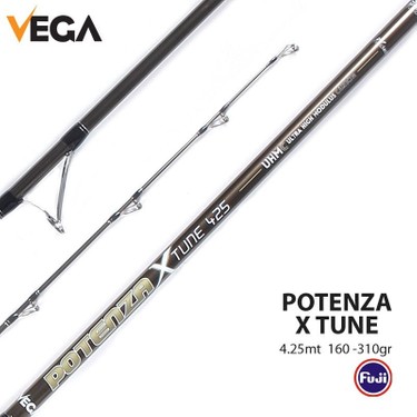 Vega Potenza X-Tune 4,25 mt 160-310 gr Atarlı 3 Parça Surf Fiyatı