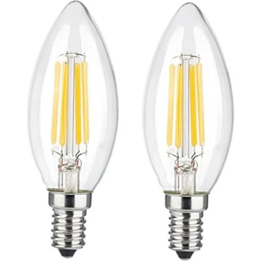 Kubermatu LED Ankastre Davlumbaz Aspiratör Ampulü 4=40 Watt 2 Li