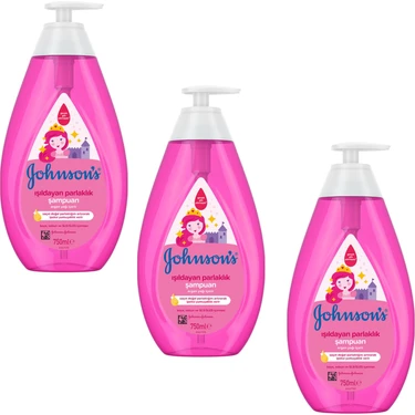 Johnsons Baby Işıldayan Parlaklık Şampuan 750 ml 3