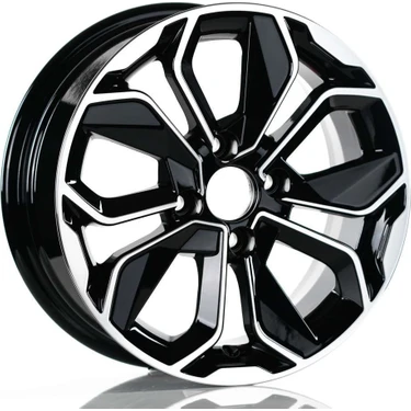 EMR-A265-01 6.0X14"-4X100 ET35 67.1 Black Diamond Jant (4
