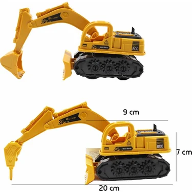 Toru Toys Kızılkaya Oyuncak Sürtmeli Kepçe Iş Makinası Fiyatı