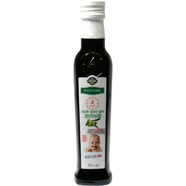 İlhan Sarı Ilhan Sarı Organik Zeytinyağı 250 ml Bebekler İçin Natürel Sızma Kalitesiyle
