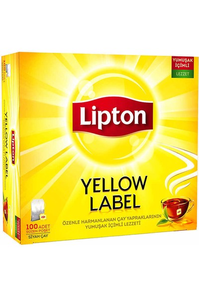 Lipton Yellow Label Bardak Çay 6 x 100'lü