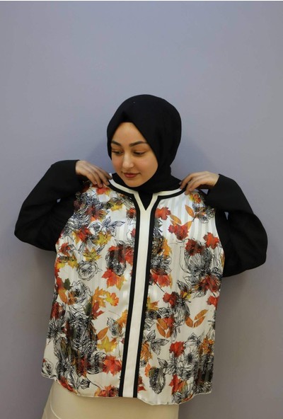 Gilda Kadın Çiçek Desenli Tunik