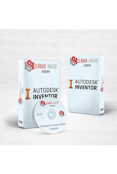 Autodesk Inventor Professional Türkçe Eğitim Seti
