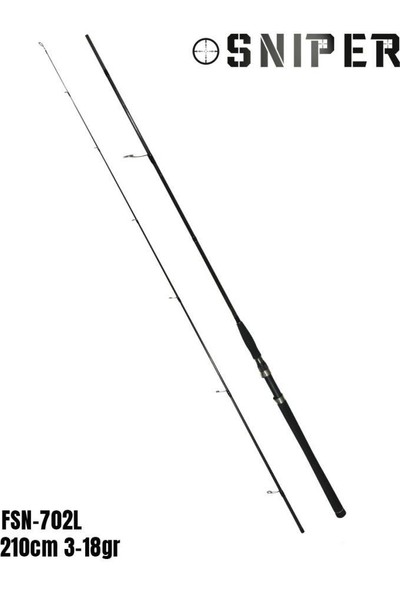 Fujin Sniper 210CM 3-18GR Light Spin Kamış FSN-702L