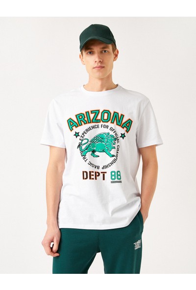 Koton Erkek Arizona Baskılı Tişört