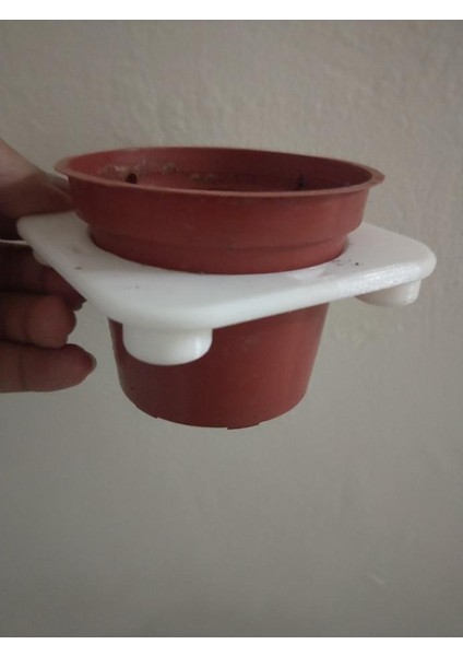 Hidroponik Braket (3 Inç Saksı Için ve Su Üzerinde Yüzer) Plastik Aparat