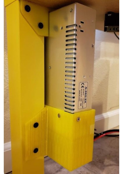 Ikea Eksikliği 360W Güç Kaynağı Için Tutucu / Kutu (Prusa I3 Mk3 Yükseltme) Plastik Aparat