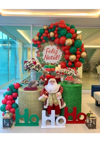 Özel Gün Yılbaşı Konsepte Uygun Balon Zinciri 100 Adet