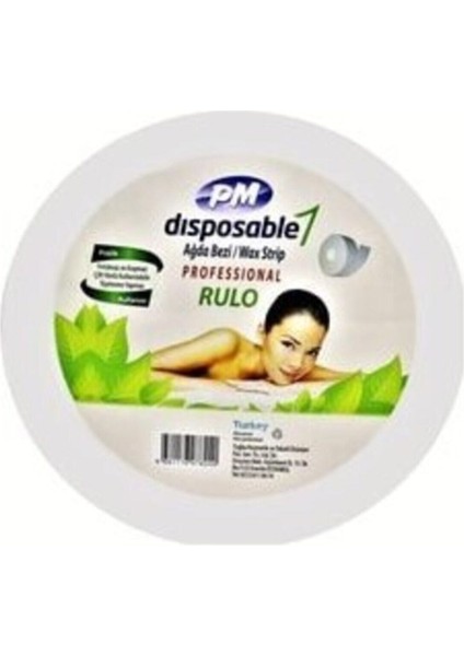 Ağda Bezi 10 mt Rulo Disposable
