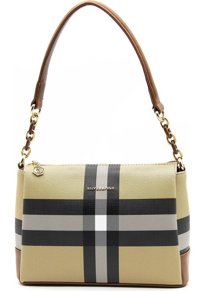 Silver Polo Kadın Çapraz Çanta Bej - Taba NV910 fiyatları