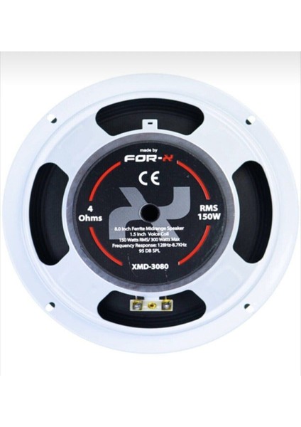XMD-3080 20 cm 300W 150RMS Spl Midrange 1 Takım 2 Adet XMD-3080