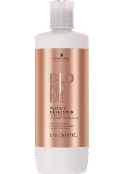 Blondme Schwarzkopf Blond Me %6 20 Vol. Oksidan 1000 ml