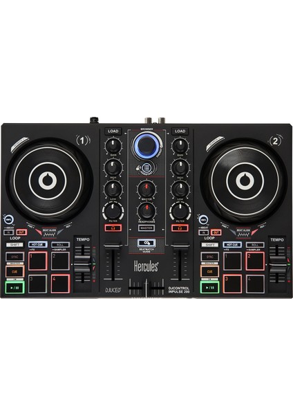 Djcontrol Inpulse 200 Kompakt Dj Controller / Ses Kartı