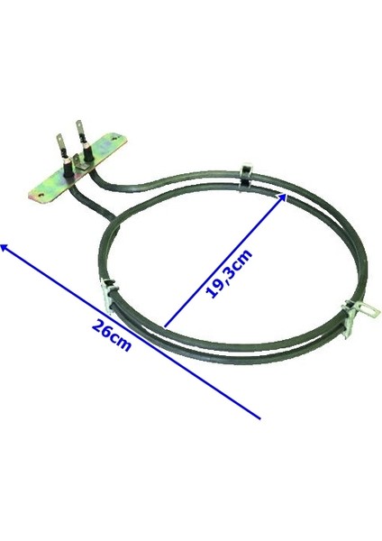 Auer Turbo Fırın Rezistansı 2500-2600WATT