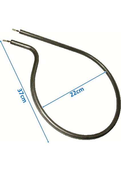 Ampul Tipi Fırın Boru Rezistansı 650WATT