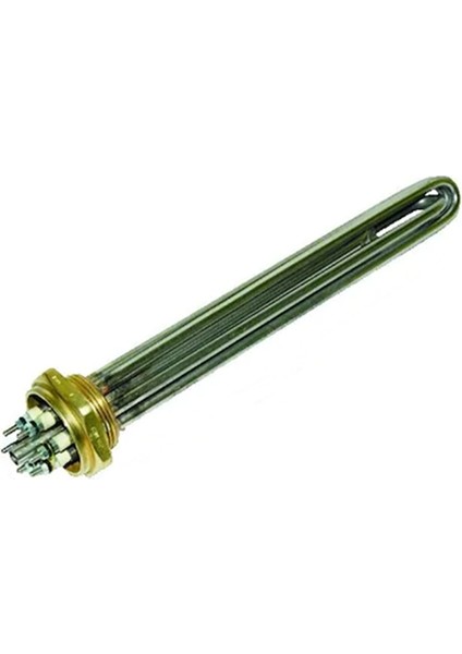 1/2"1.5 Parmak Krom Kafalı Isıtıcı Rezistans 30-35-40-45-50CM TERMOSTATSIZ-35CM-7500WATT