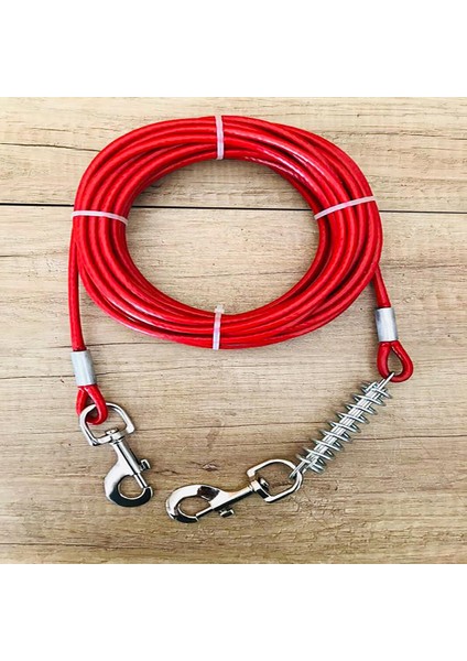 6 mm 6 Metre Yaylı Köpek Bağlama Halat