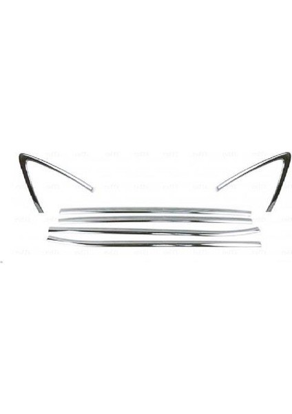 Opel Corsa F Krom Cam Çerçevesi 6 Parça 2019 ve Üzeri P.çelik fırsatları