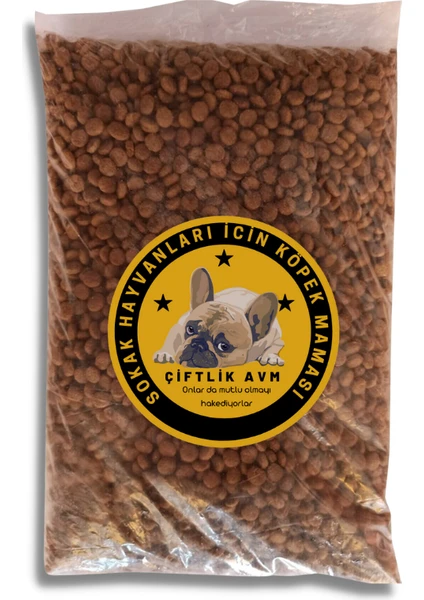 Çiftlik Avm Sokak Hayvanları Köpekler Için Destek Maması 1.5kg