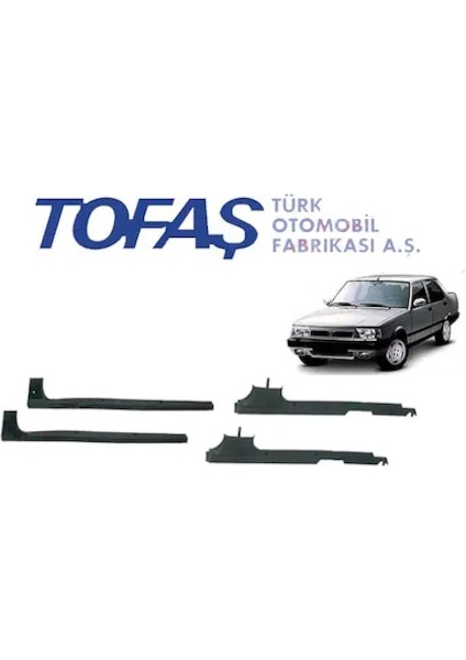 Tofaş Doğan Şahin Kartal Kapı Eşik Çitası 4 Adet Takım Ön Arka