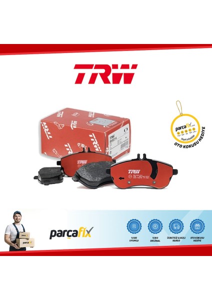 Nissan Qashqai 1.2 1.5 1.6 Trw Ön Fren Balata 2013-ÜSTÜ