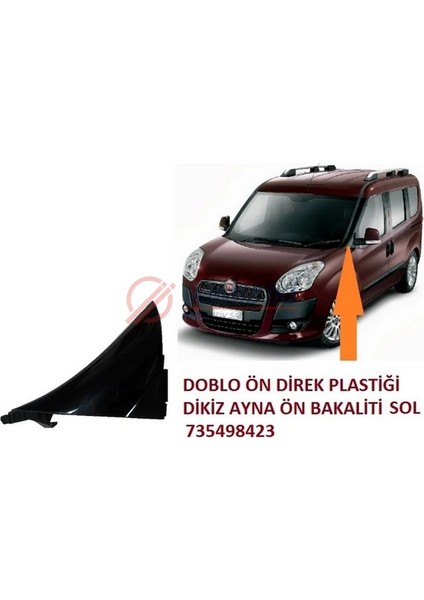 Ayna Çamurluk Bakaliti Sol Doblo 3 - 4