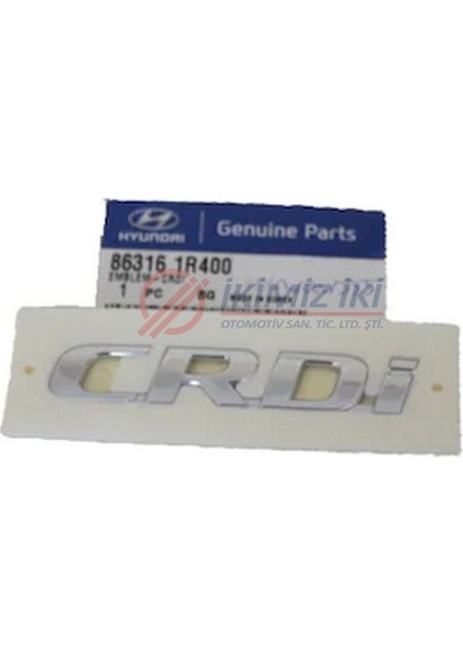 Çamurluk Yazısı Crdi Accent Blue