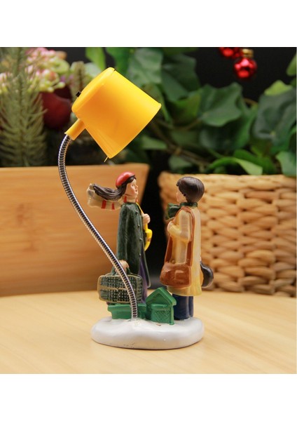 Kış Masalı Işıklı Gece Lambası Biblo