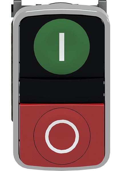 Schneider XB4BL73415 Ikiz Buton Kirmizi/yeşil 0-I 1na+1nk