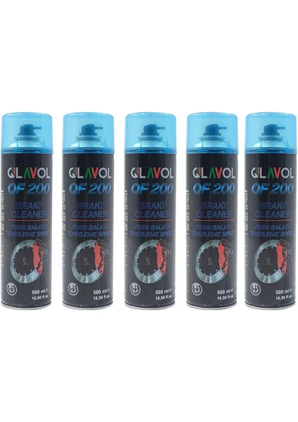 Fren Balata Temizleyici Sprey 500 ml 5 Adet