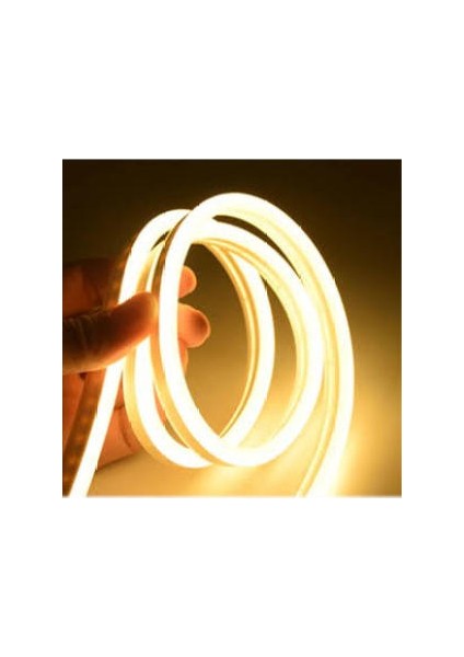 220 Volt Dış Mekan 5 Metre Gün Işığı Neon Led