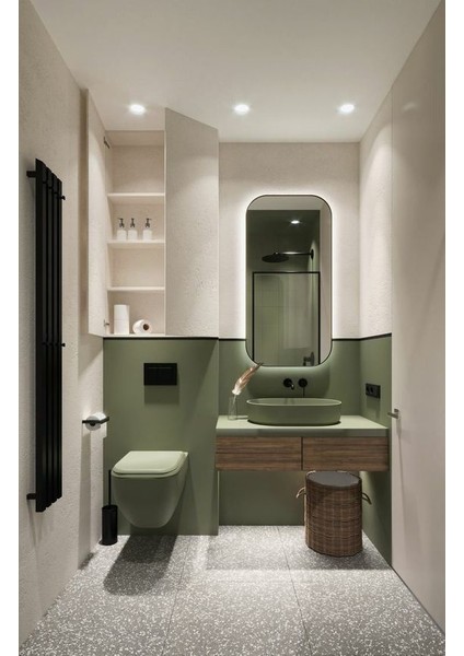 65X90 Ledli Ayna Banyo Aynası Işıklı Ayna modelleri