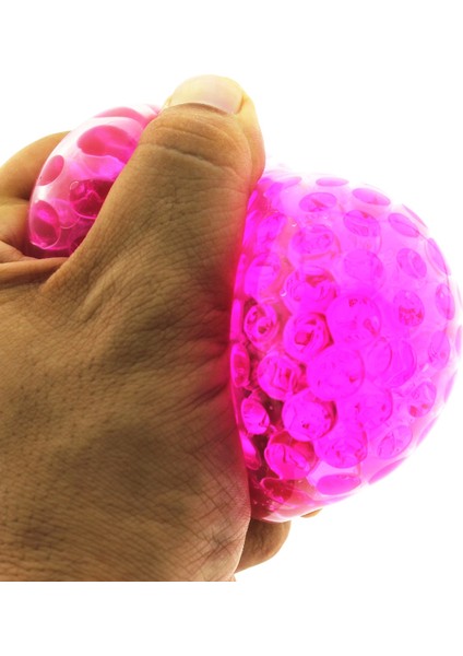 Squishy Stres Topu Pembe Kristal Slime
