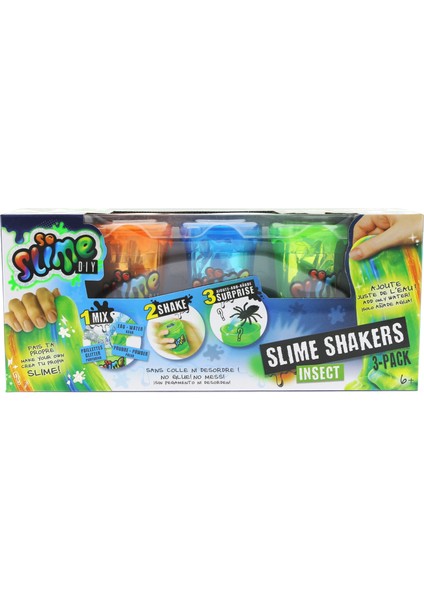 Slime Shaker Insect Üçlü Paket