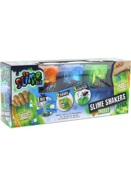 Slime Shaker Insect Üçlü Paket